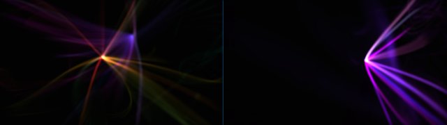 High Definition via MythTV (left) and a PlayStation3 trailer (right)